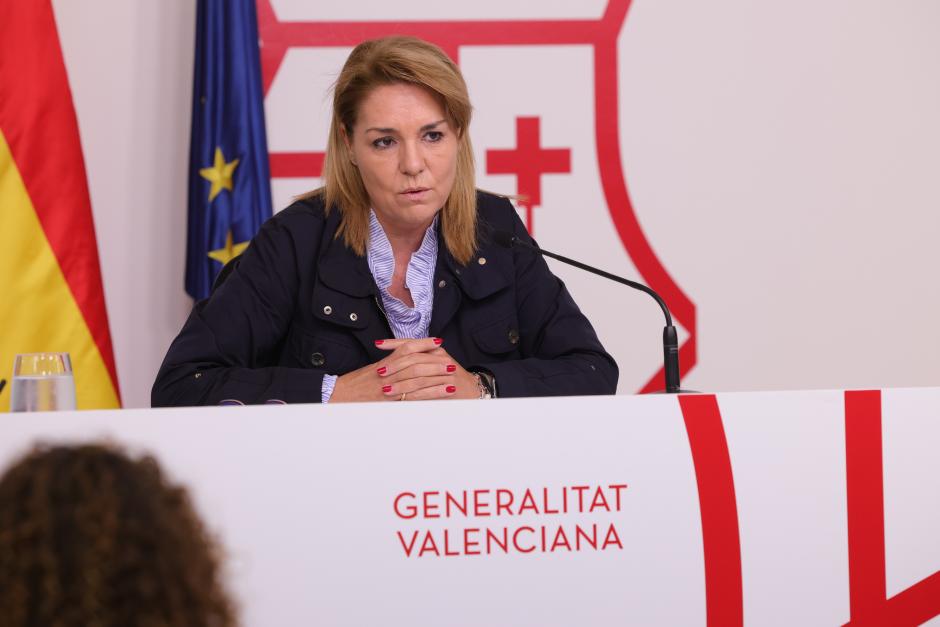 La vicepresidenta de la Generalitat Valenciana, Susana Camarero, este domingo