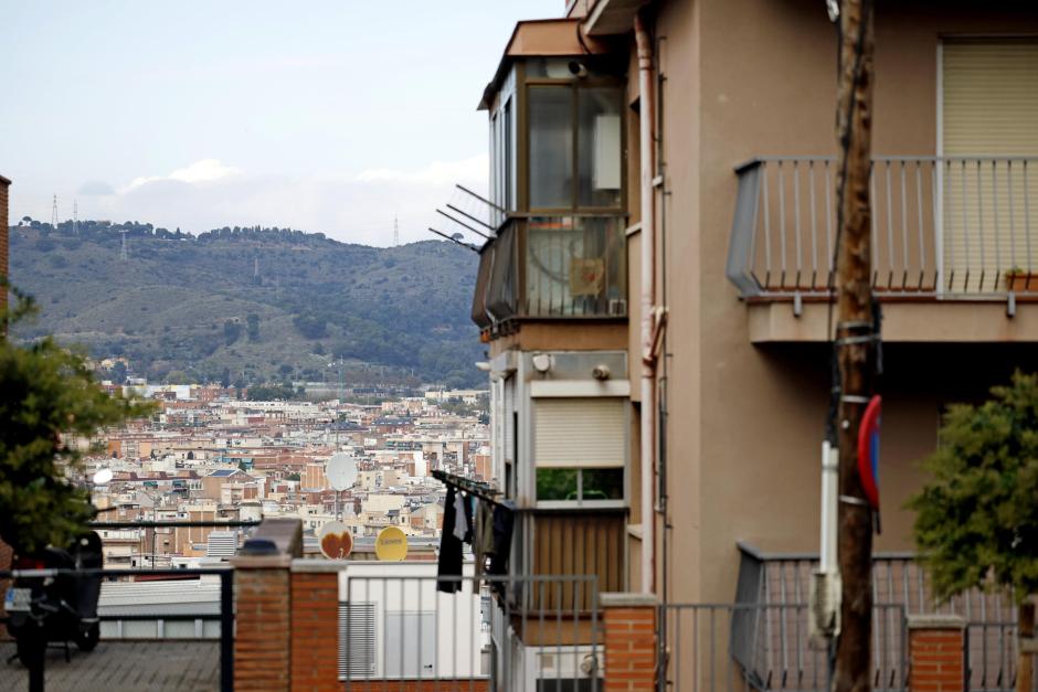 Vista del barrio de la Font d'en Fargues de Barcelona