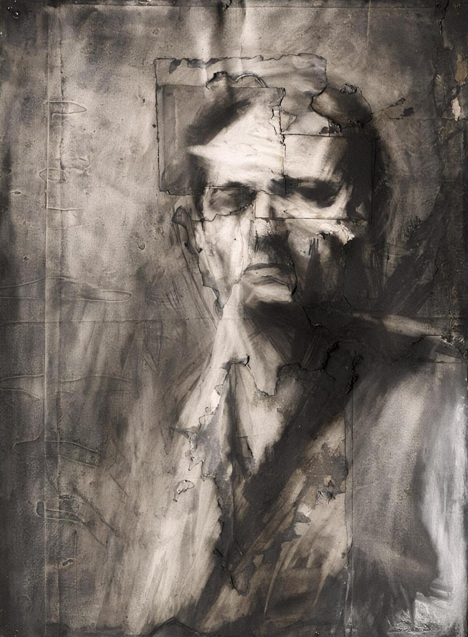 Autorretrato de Frank Auerbach