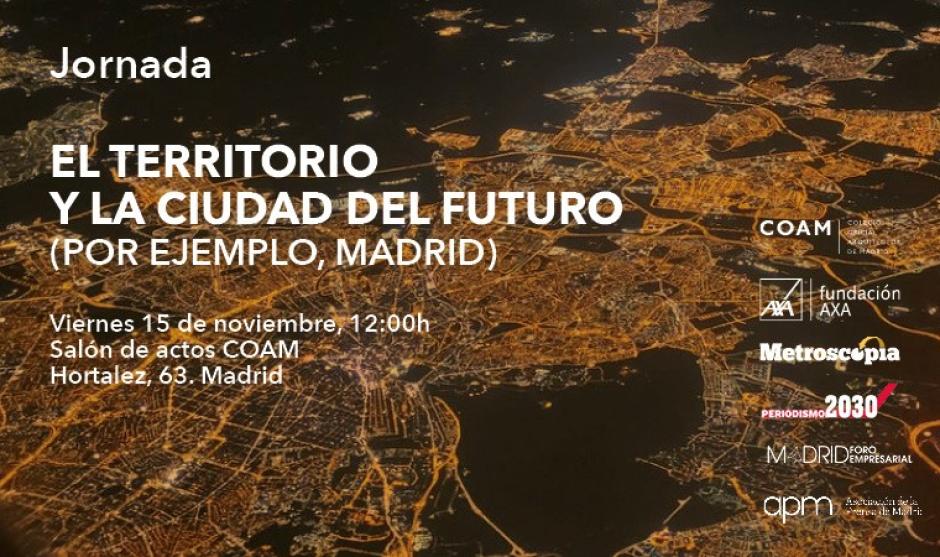 El acto tendrá lugar en el Colegio de Arquitectos de Madrid