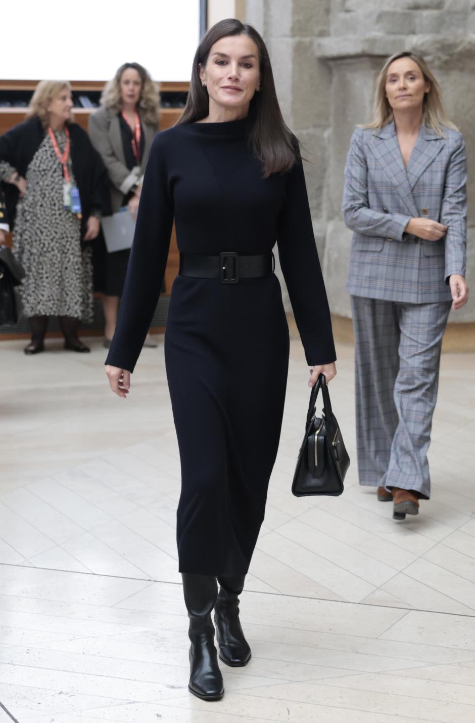 Spanish Queen Letizia attending 25 anniversary of Aequitas Foundation in Madrid on Thursday, 14 November 2024.