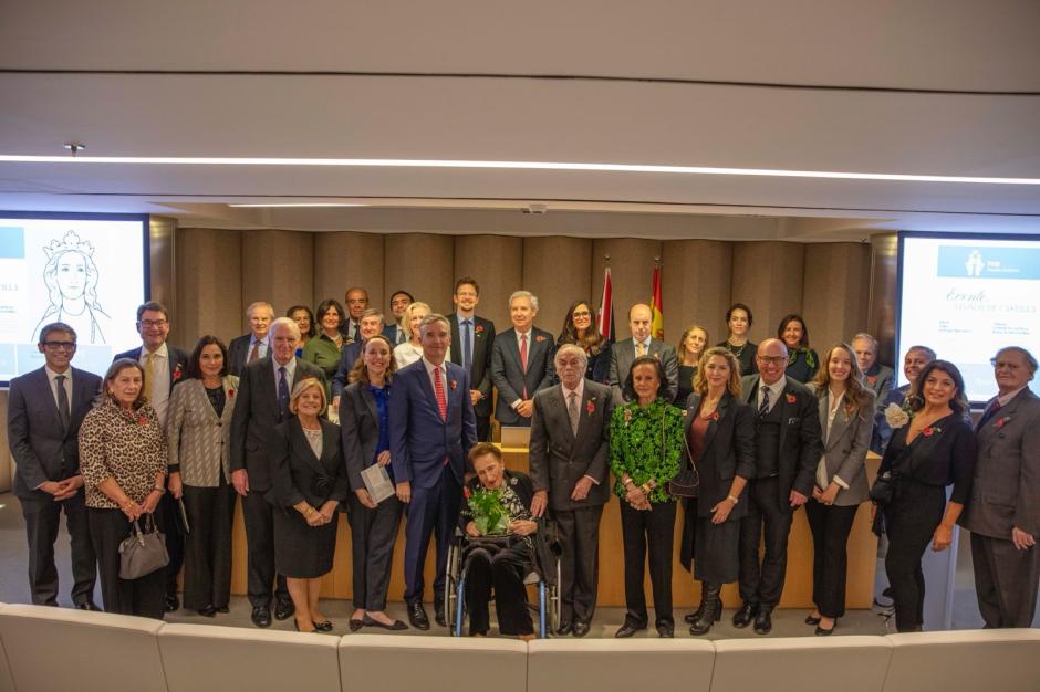 Entrega del premio Leonor de Castilla, Reina de Inglaterra que concede la Fundación Hispano Británica