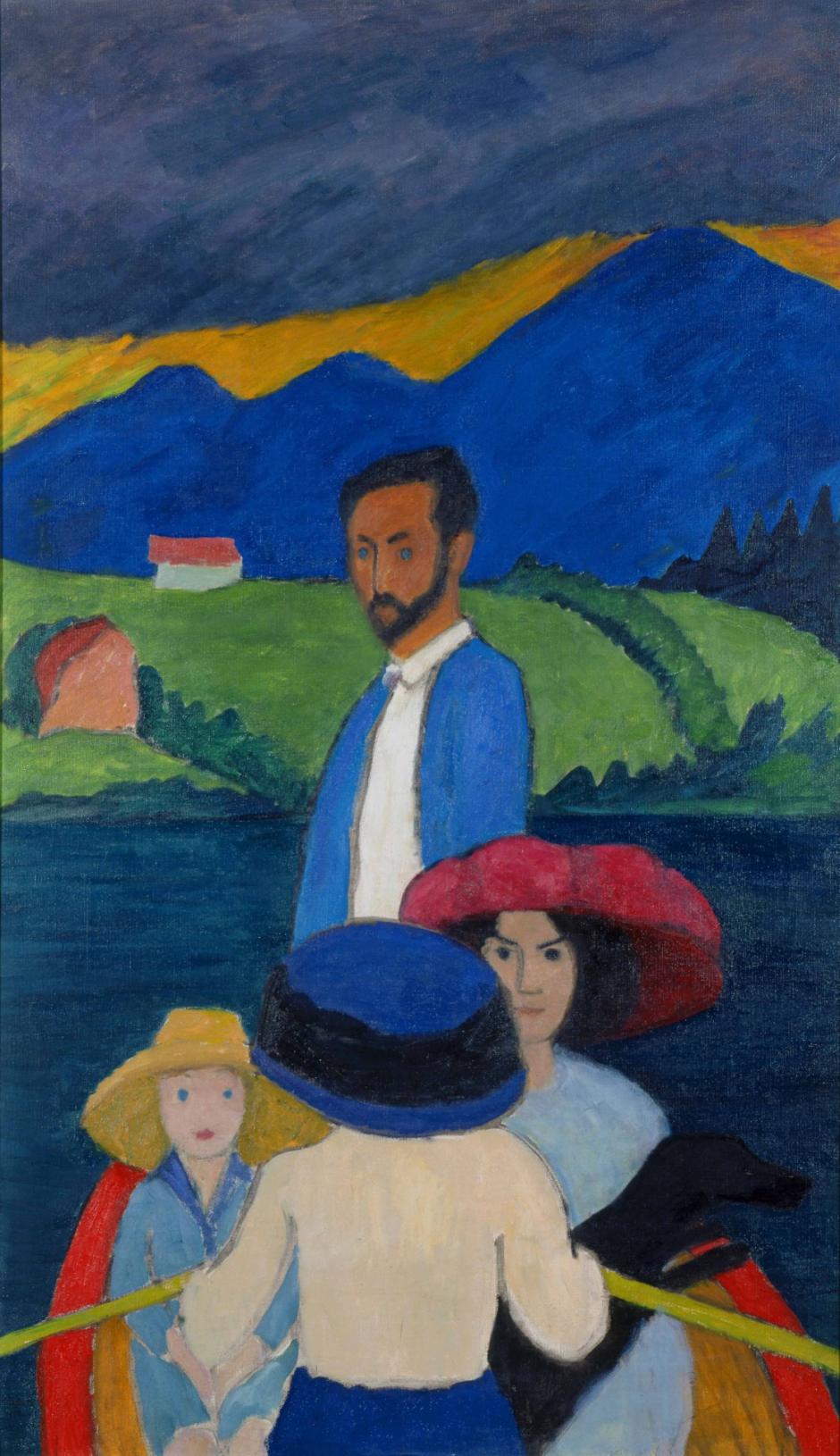 Paseo en barca de Gabriele Münter