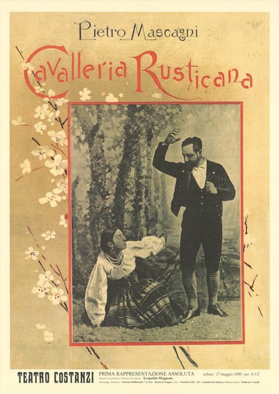 Cavalleria rusticana poster