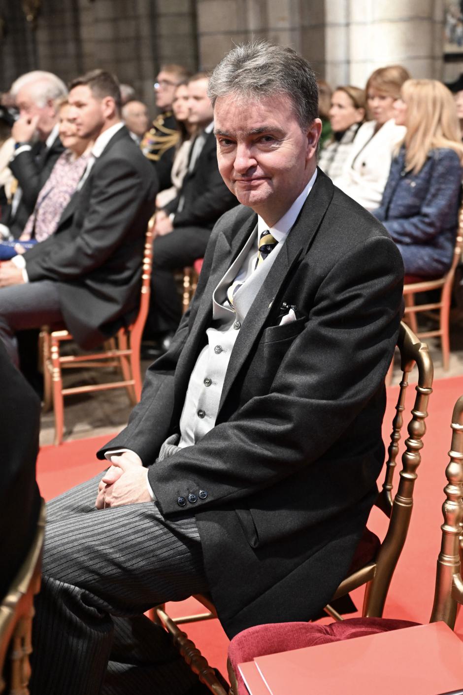 NO TABLOIDS WEB & PRINT, BILDZEITUNG OUT, BILD.DE OUT, NO DAILY MAIL, NO DAILY MAIL GROUP - Georg von Habsburg during the mass at the Cathedral of Monaco during the Monaco National Day 2023 on November 19, 2024 in Monaco, Monaco. Photo by David NIVIERE/ABACAPRESS.COM