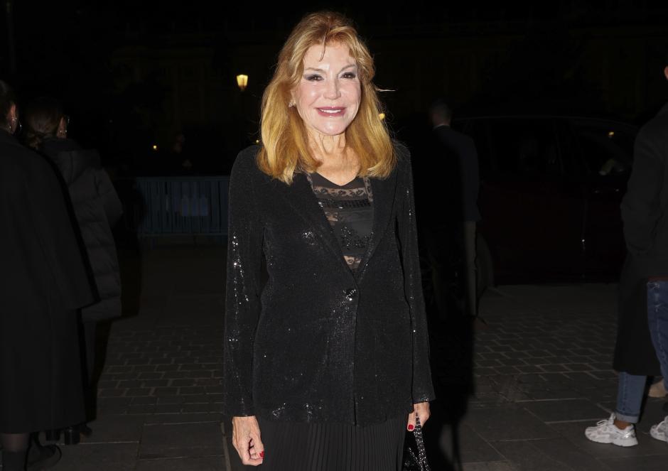 Carmen Cervera arriving to 39th edition of the delivery of the BMW paint awards in Madrid on Monday, 18 November 2024.