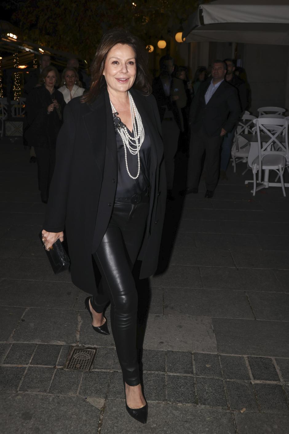 Nuria Gonzalez arriving to 39th edition of the delivery of the BMW paint awards in Madrid on Monday, 18 November 2024.