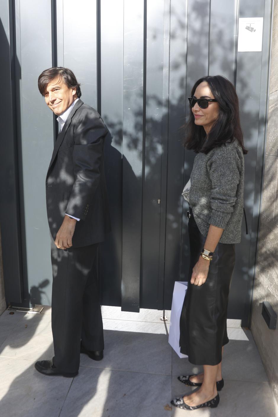 Amparo Corsini and Manuel Falco  in Madrid, 20 November 2024