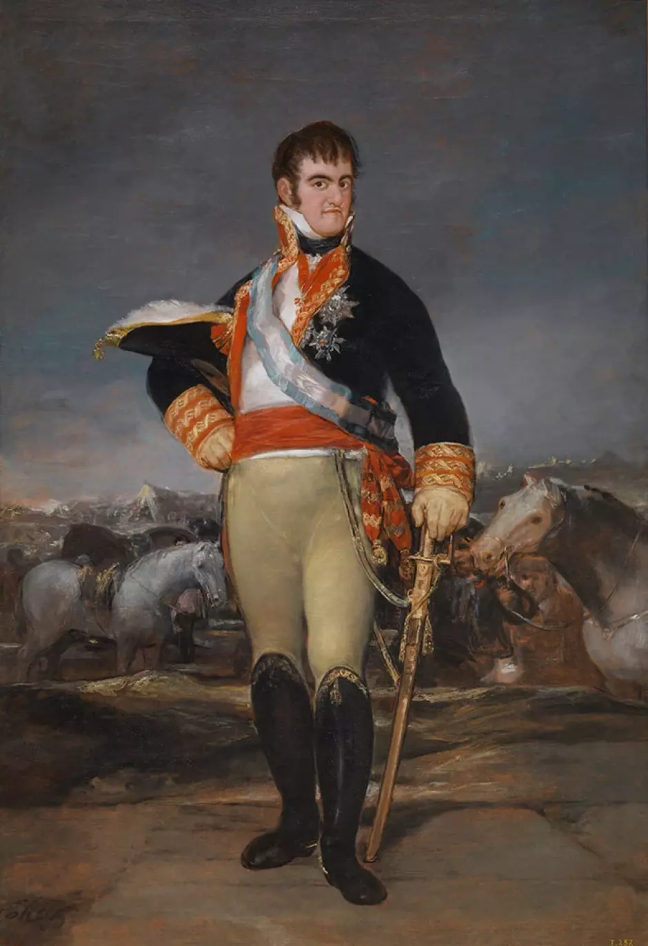 Retrato de Fernando VII de Francisco de Goya