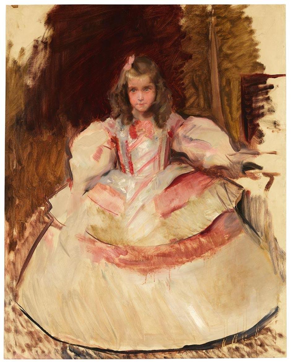 'María Figueroa vestida de menina', de Sorolla