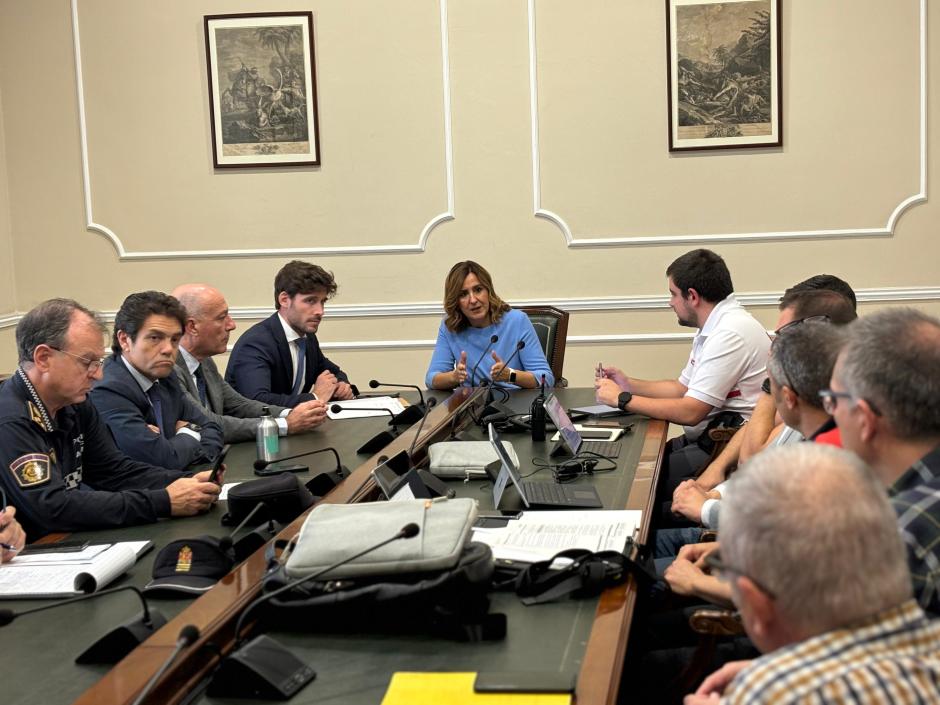 Reunión del CECOPAL por la DANA en Valencia