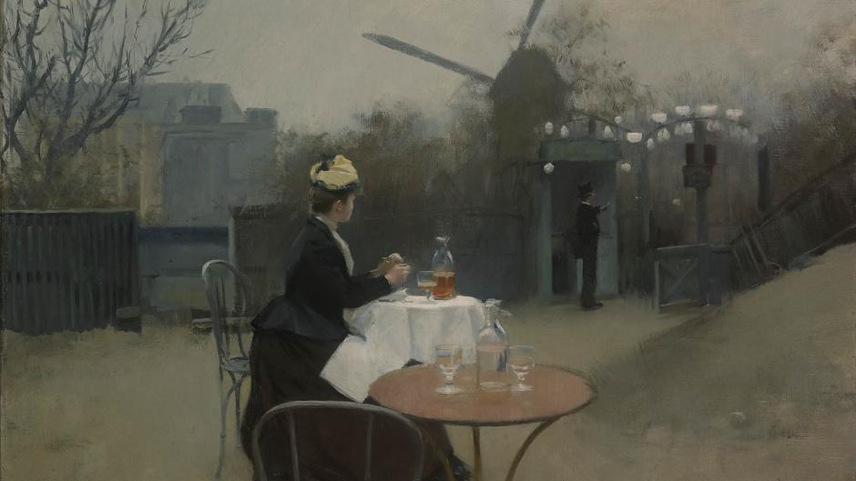 'Plein air', de Ramon Casas, pintado en torno a 1890