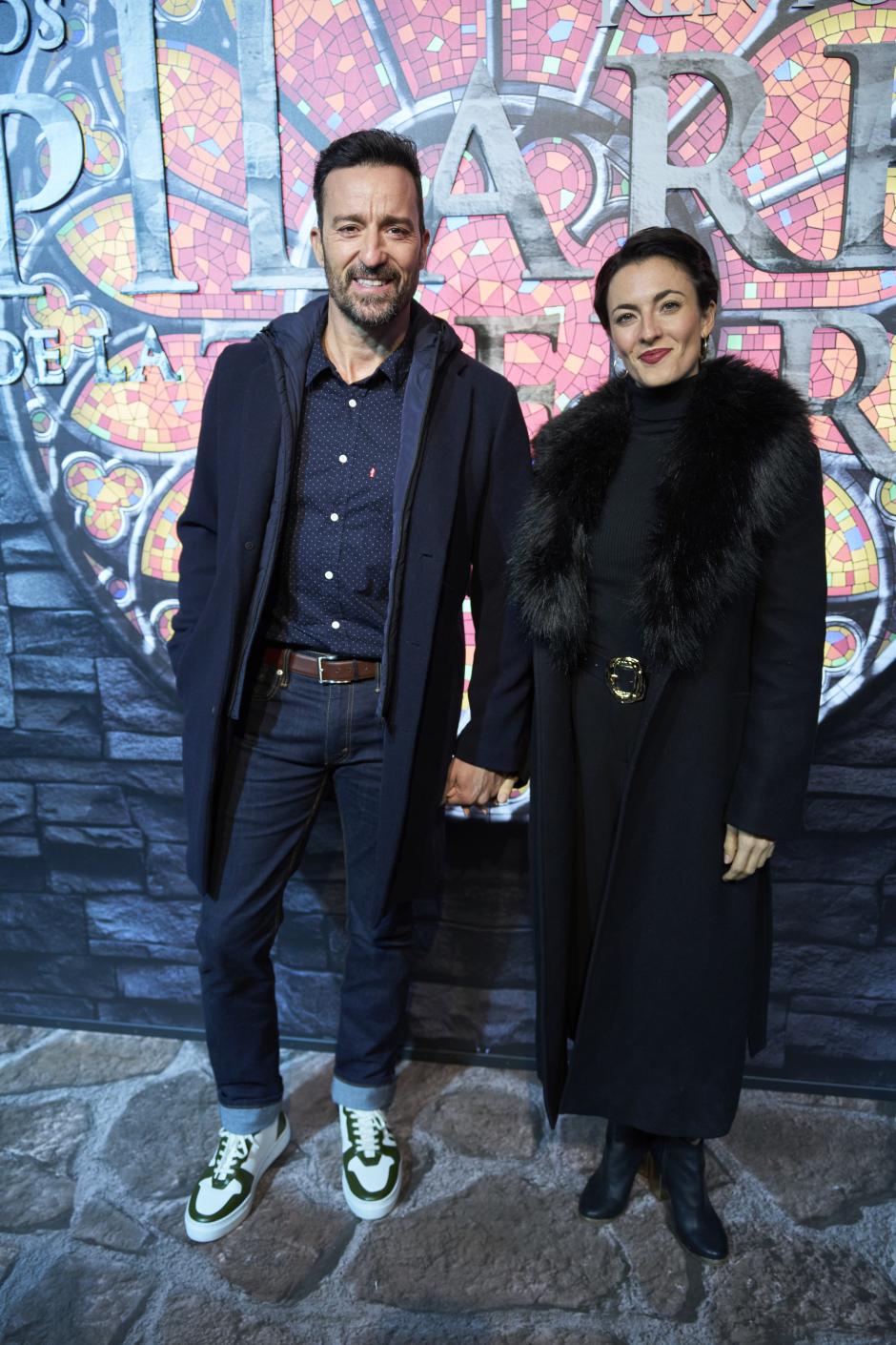 Actor Pablo Puyol, Beatriz Mur attending 'The Pillars of the Earth' Musical world premiere, Madrid, Spain - 20 Nov 2024 *** Local Caption *** .