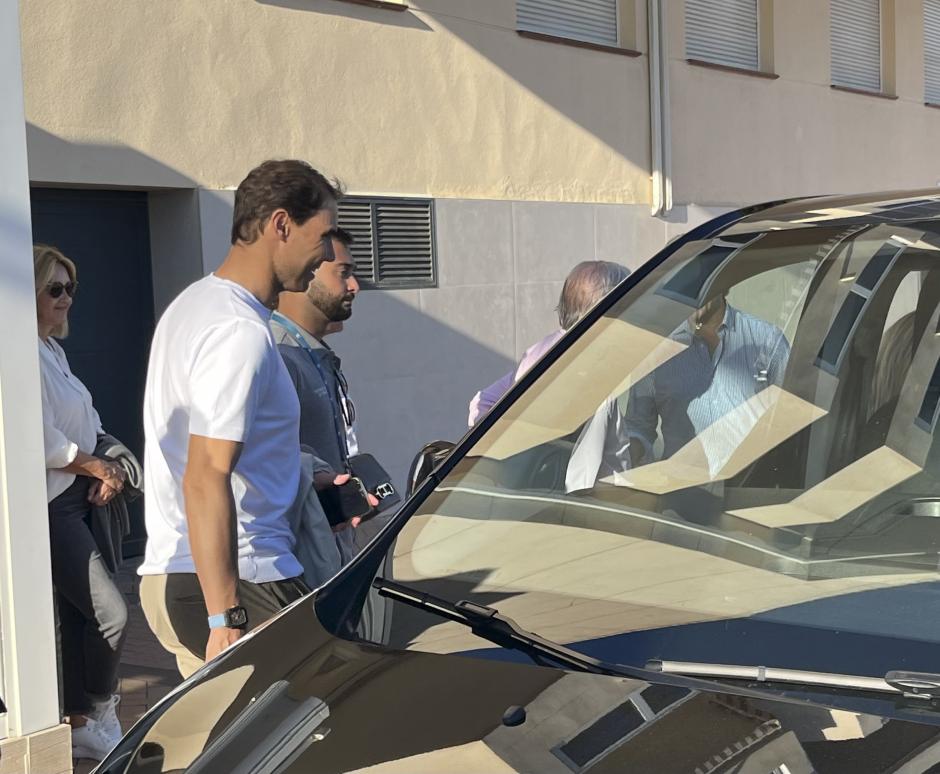 Rafael Nadal in Marbella, 20 november 2024