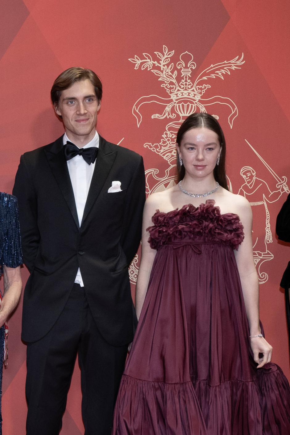 Ben Sylvester Strautmann, Princess Alexandra of Hanover attending the gala during the Monaco National Day Celebrations in Monaco, on November 19, 2024 in Monaco, Monaco