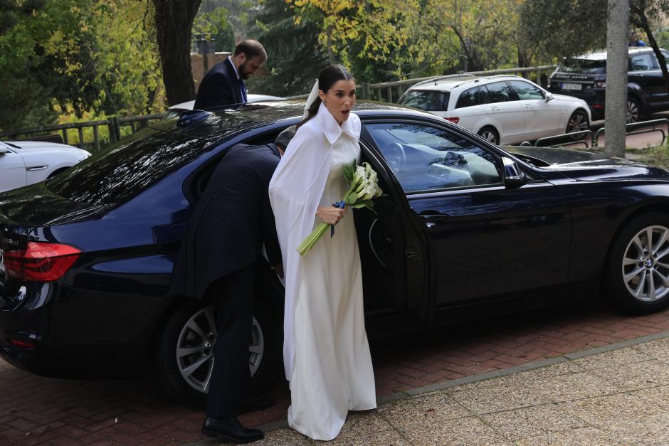 during wedding Paula Cristobal and Ters in Madrid 23 November 2024