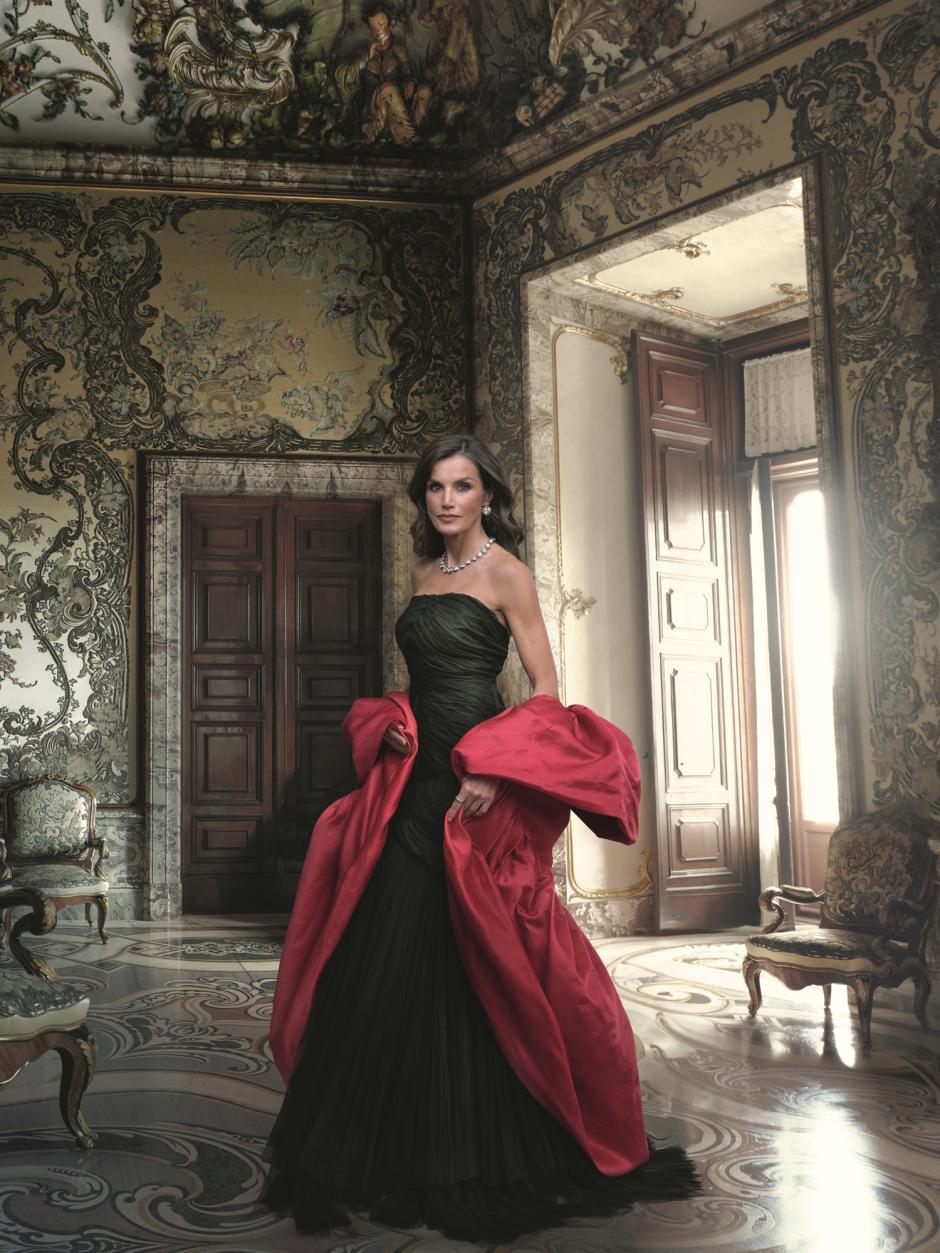 Doña Letizia, fotografiada por Annie Leibovitz