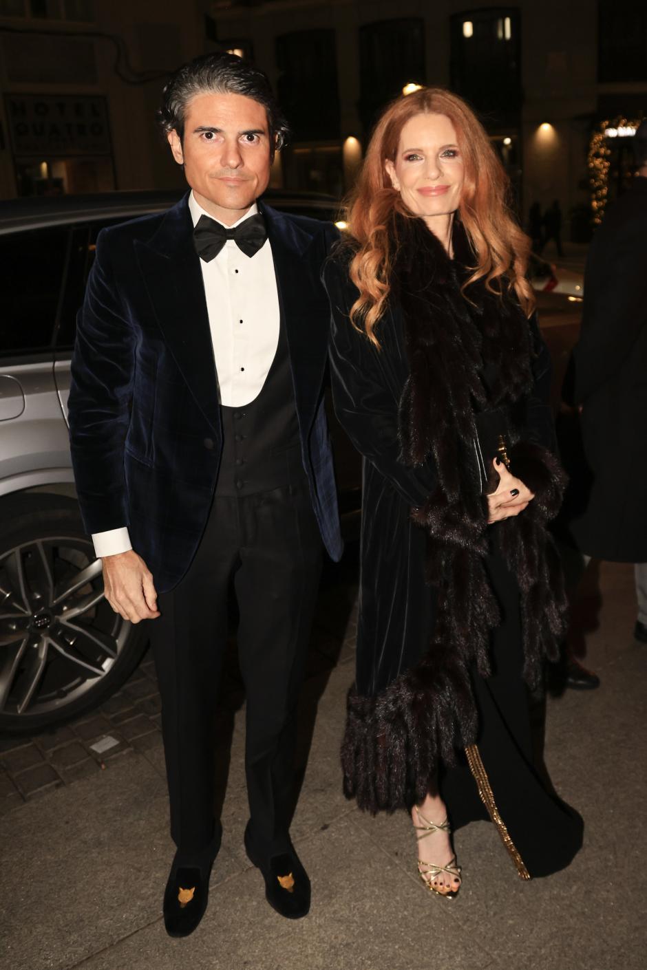 Borja Thyssen and Blanca Cuesta  arriving to Elle For Future awards in Madrid on Wednesday, 27 November 2024.