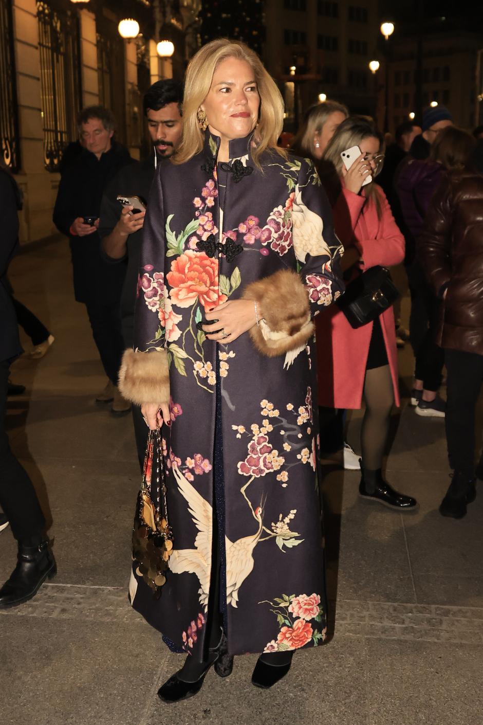 Julian Porras and Olivia de Borbon  arriving to Elle For Future awards in Madrid on Wednesday, 27 November 2024.