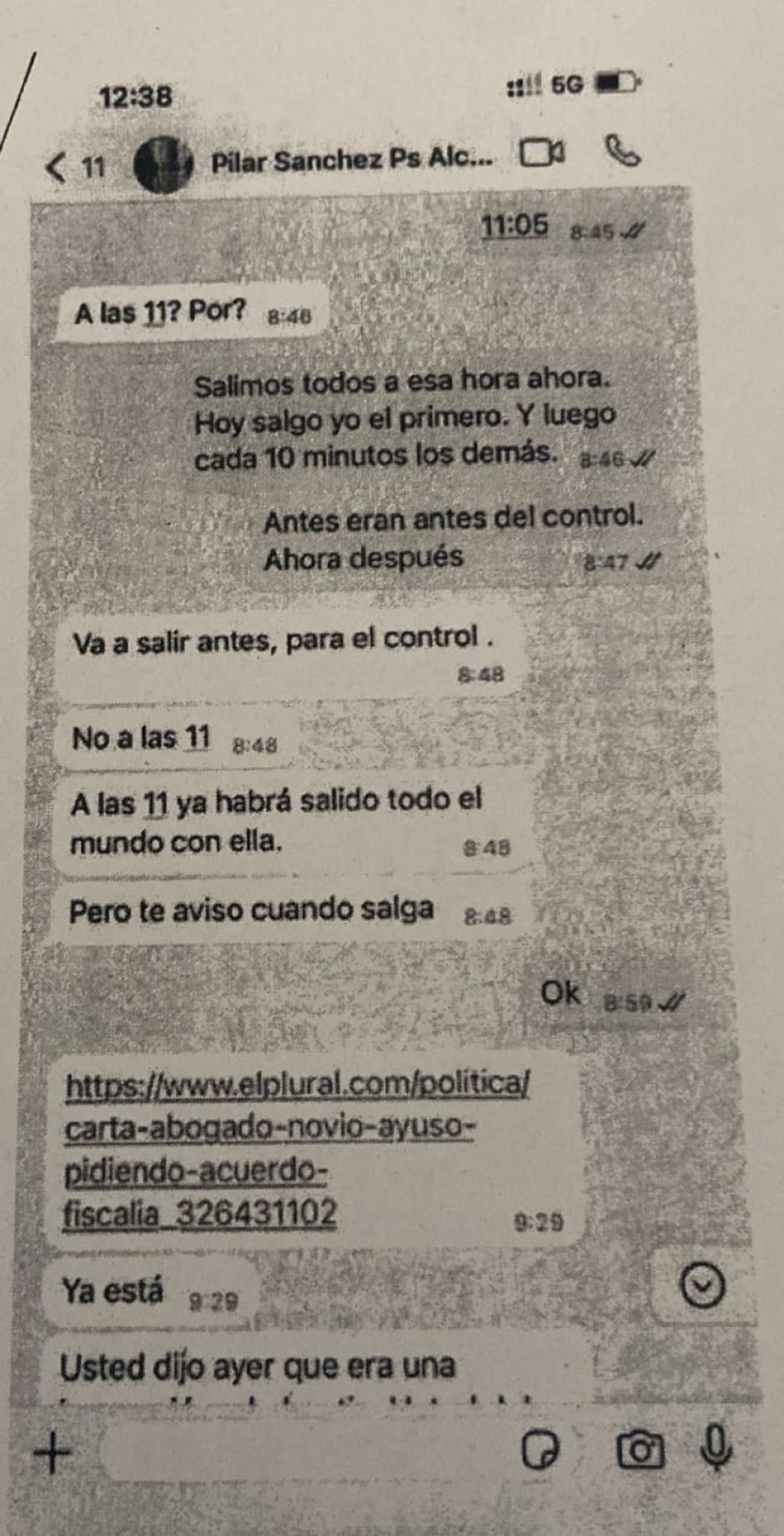 Tercera parte de la conversación entre Lobato y Sánchez Acera