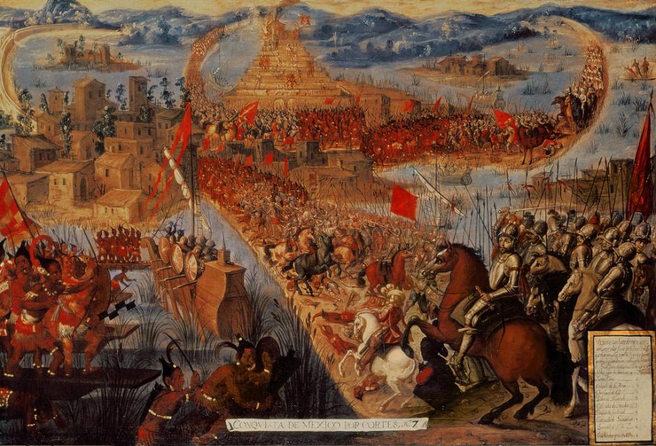 La conquista de Tenochtitlán