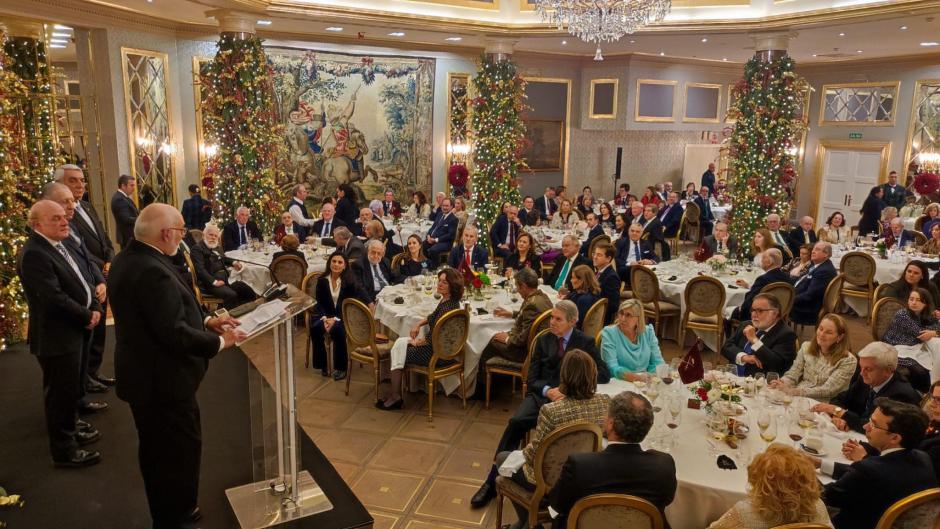 El Hotel Wellington ha acogido la cena anual de la Real Asociación de Hidalgos de España