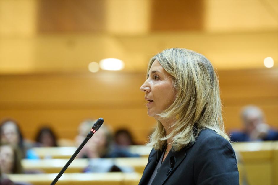 La portavoz del PP en el Senado, Alicia García