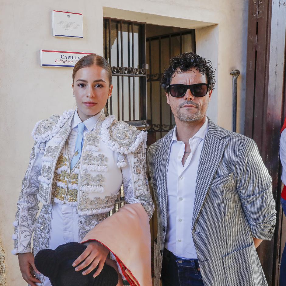 Olga Casado durante la novillada perteneciente a la Feria de Pedro Romero 2023 en Ronda. 01/09/2023