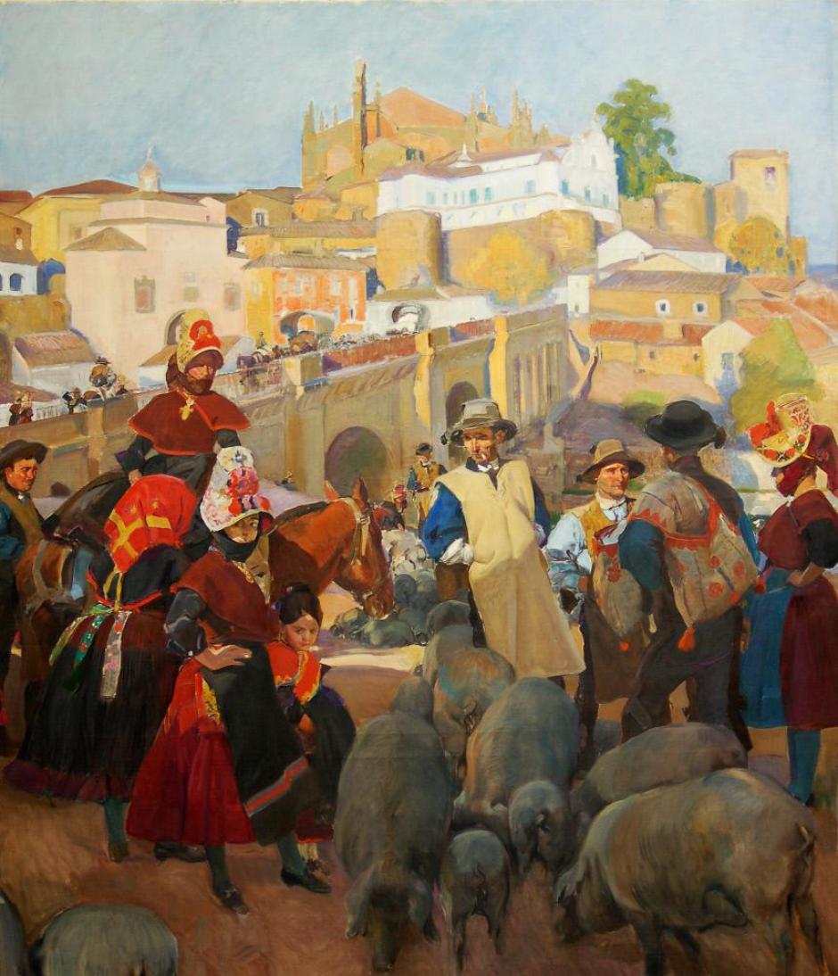 Sorolla alcanzó en vida un enorme éxito en Estados Unidos. Una exposición organizada por la Hispanic Society en 1909 obtuvo una afluencia de 160.000 visitantes atraídos por la obra del pintor valenciano.