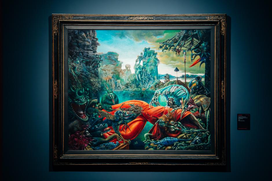 Las tentaciones de San Antonio, de Max Ernst