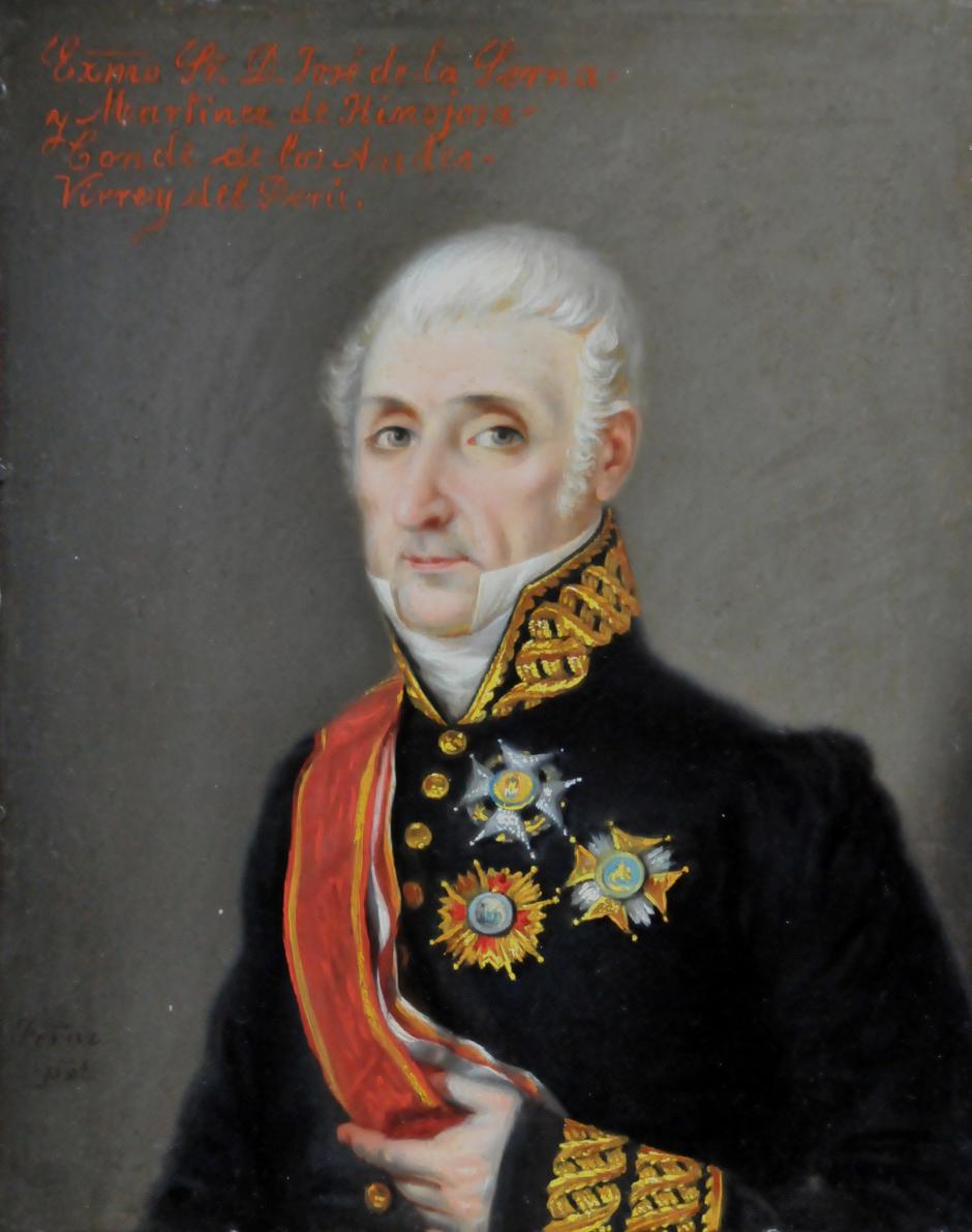 Retrato del último virrey del Perú, José de la Serna