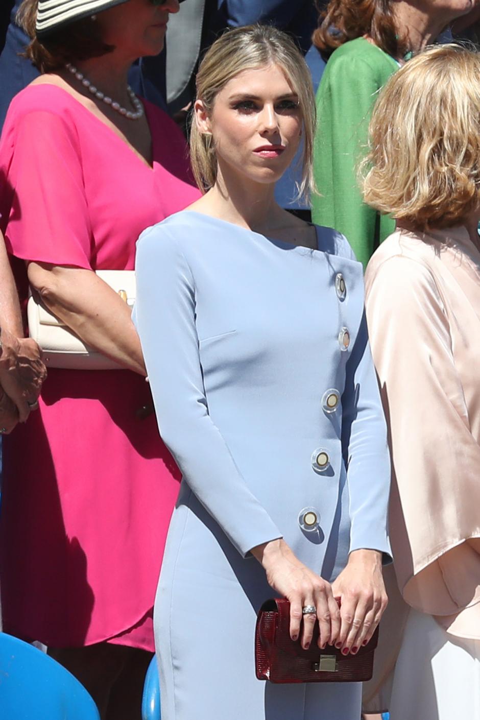 Manuela Villena during Spain's National Armed Forces Day in Seville, Spain, on Saturday, June 1, 2019.