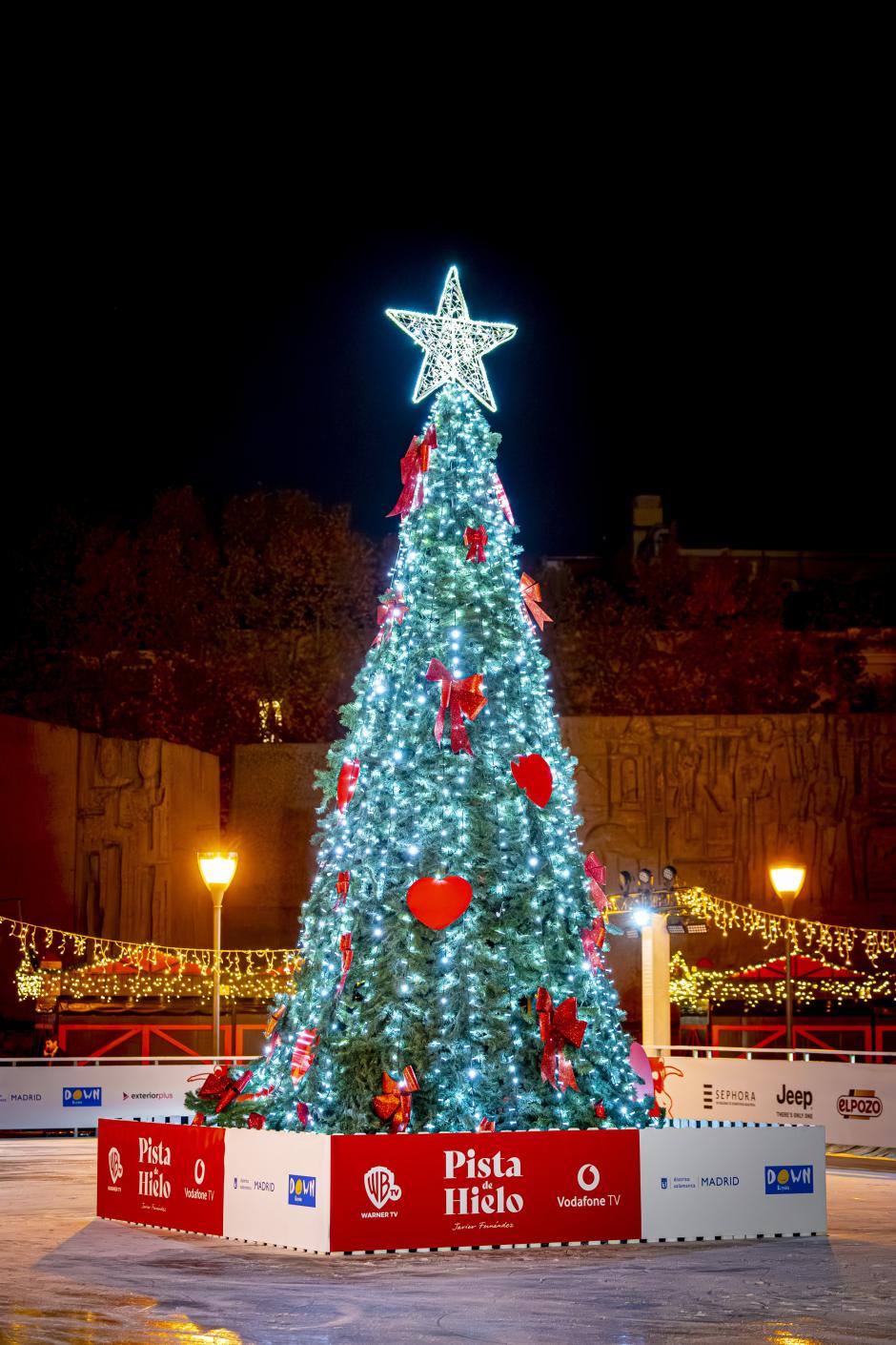 Pista de patinaje de la Plaza de Colón