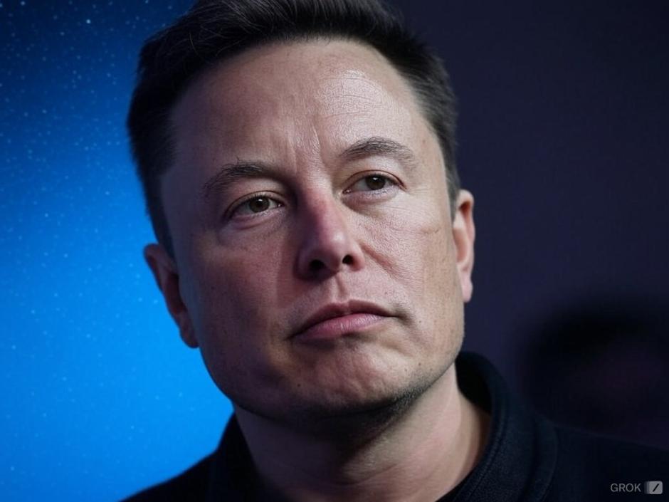 Grok también genera imágenes, como la de Elon Musk