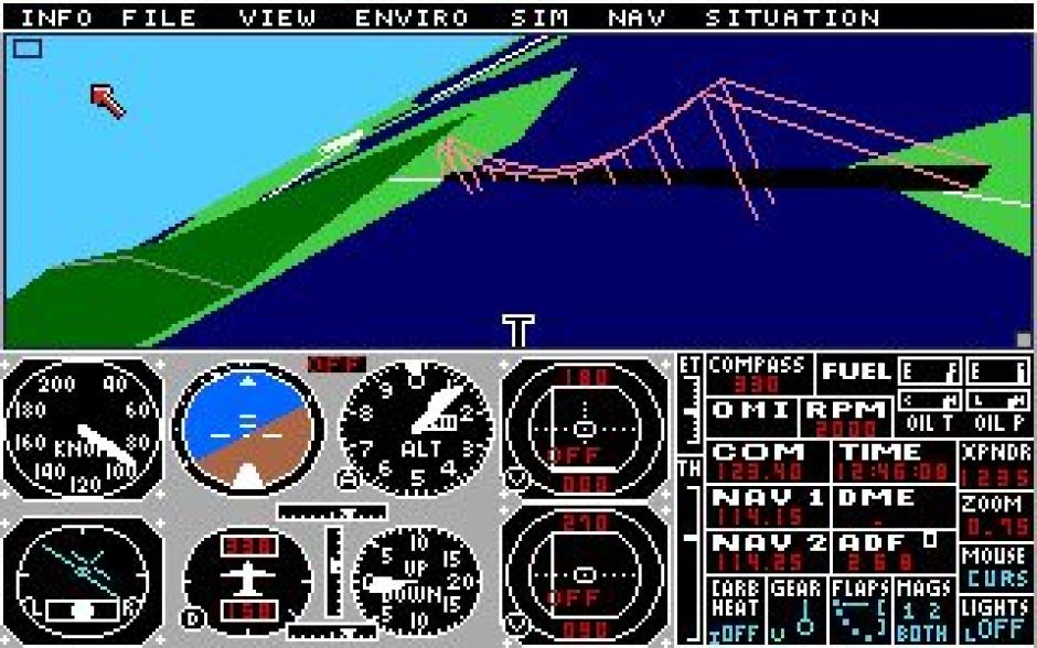 Microsoft Flight Simulator 1976