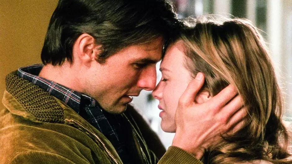 Renée Zellwegger y Tom Cruise, en un fotograma de Jerry Maguire