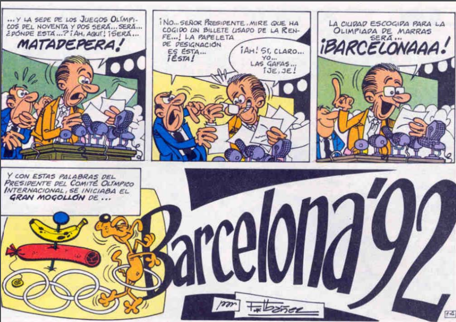 Barcelona 92 mortadelo