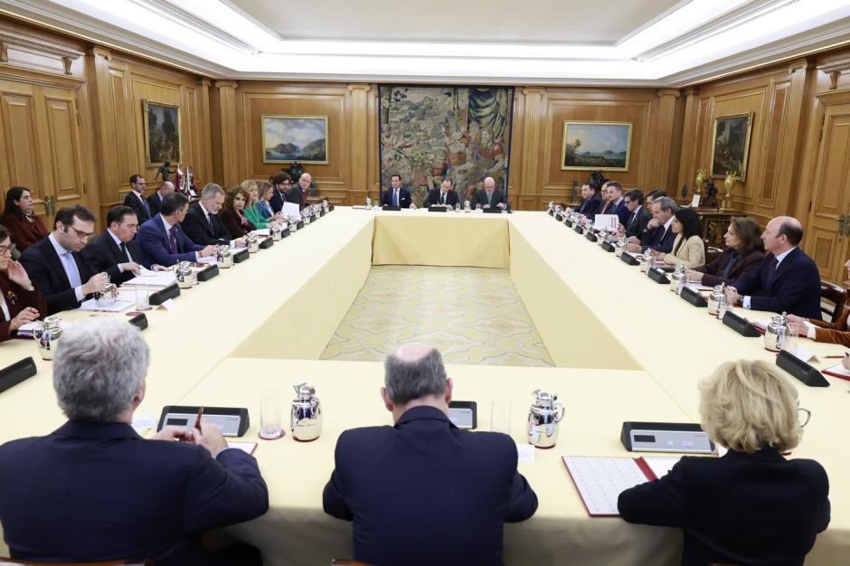 Reunión del Patronato de la Fundación Carolina en La Zarzuela