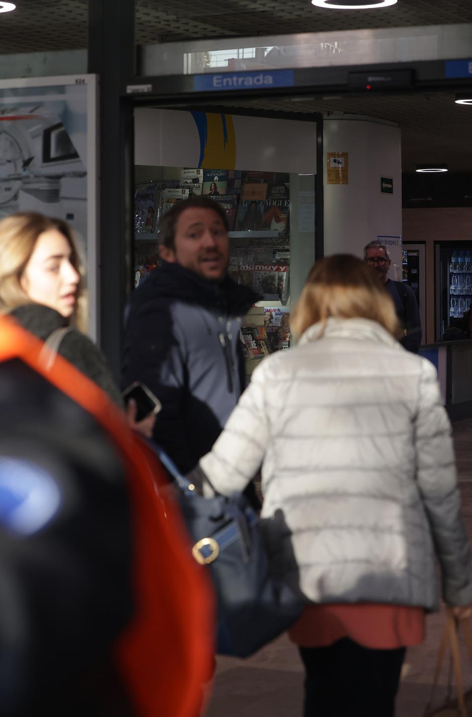 Natalia Figueroa,Manuel Martos in Madrid 18 December 2024