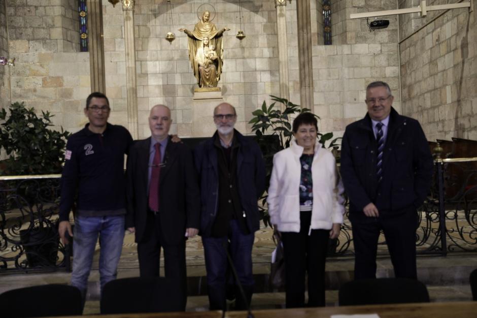 Parte del equipo de ASRESOLA en la presentación del proyecto el 30 de noviembre de 2024 en Barcelona