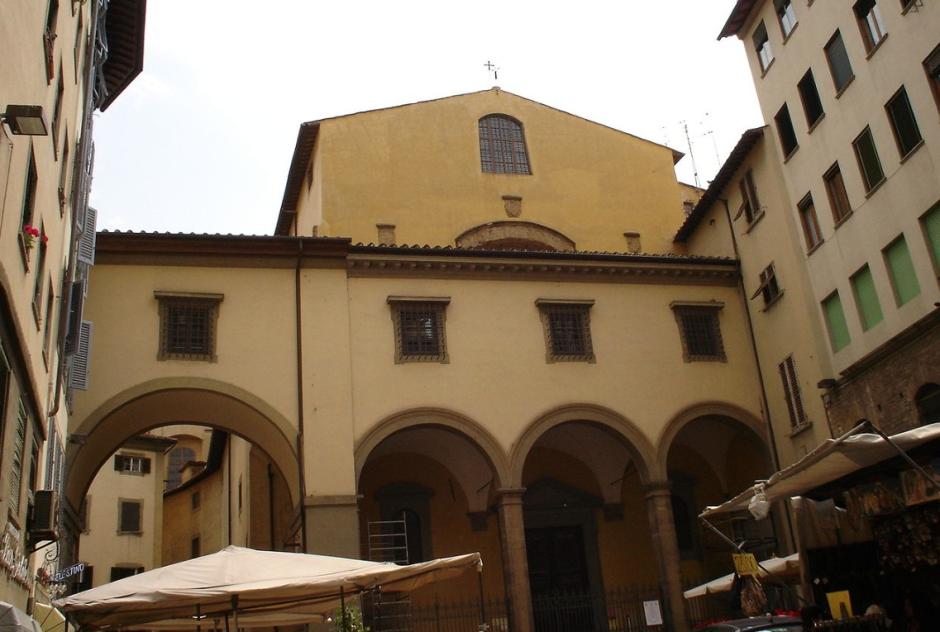 Pasaje sobre la iglesia de Santa Felicitá