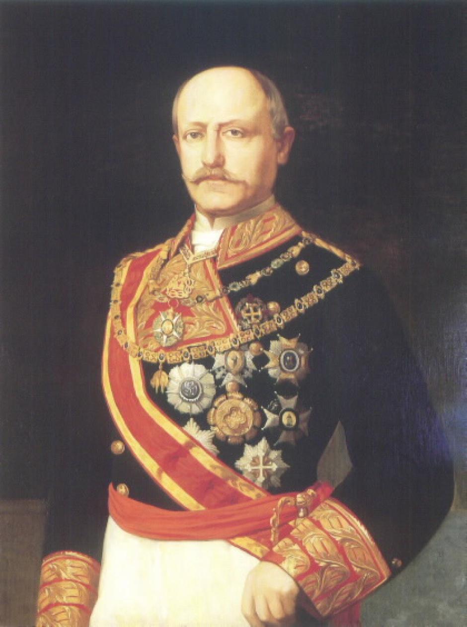 El general Serrano retratado por José María Galván y Candela