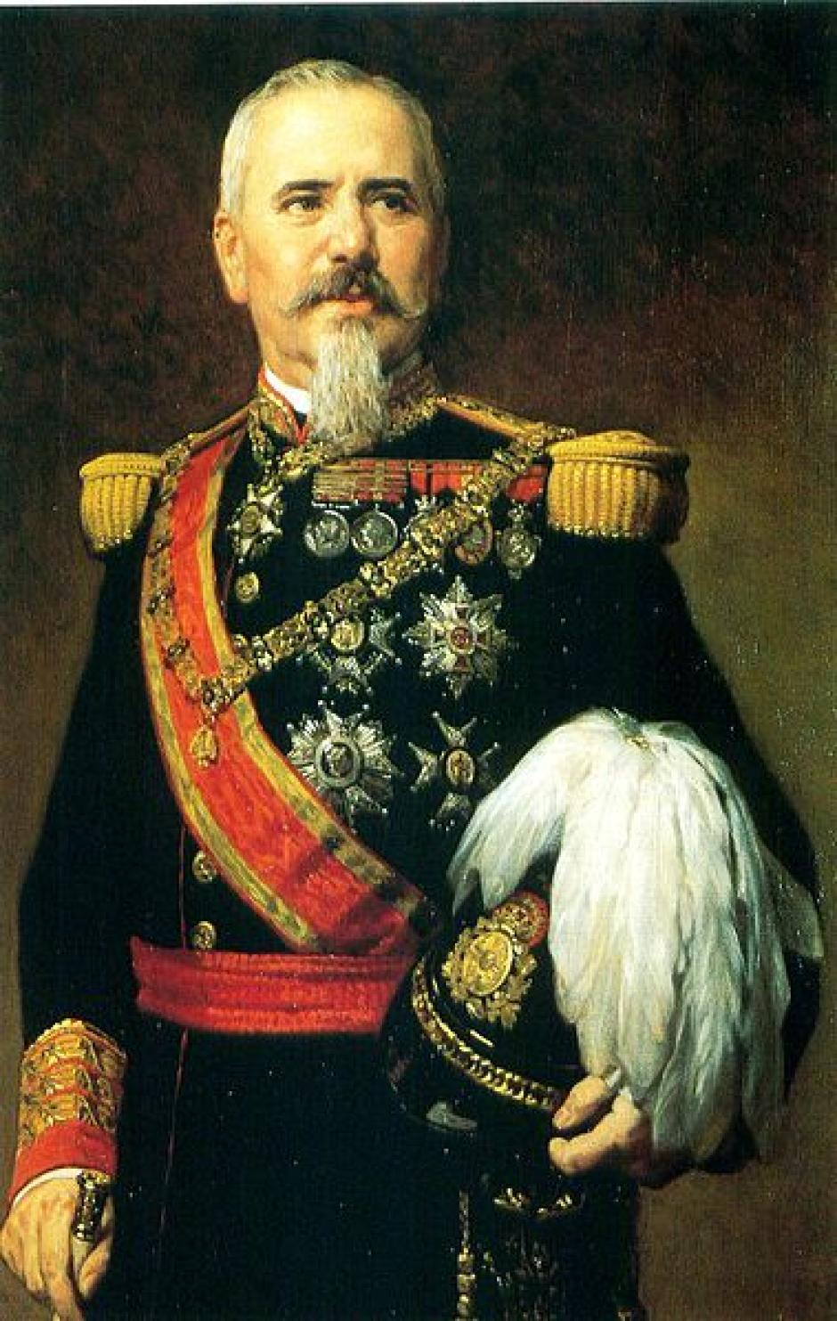 El general Arsenio Martínez de Campos, retratado por Federico de Madrazo