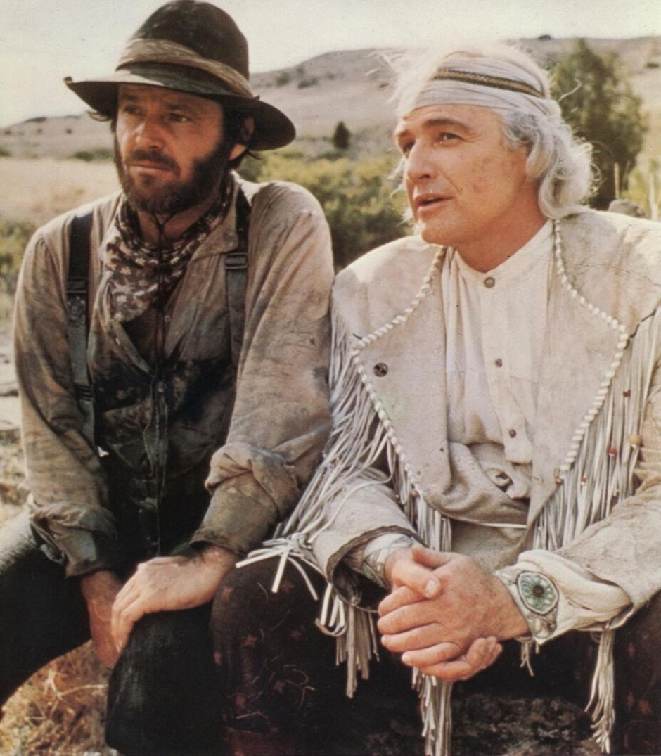 Jack Nicholson y Marlon Brando, en Missouri