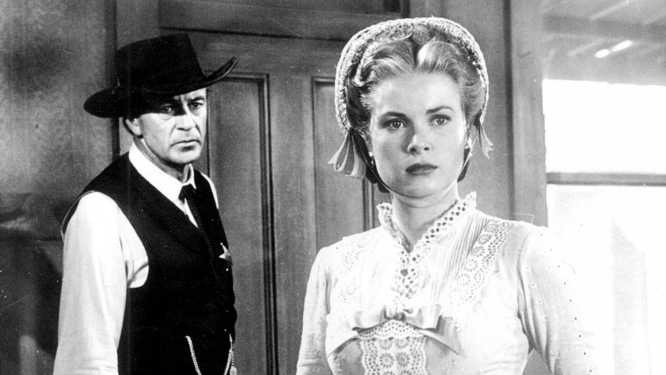 Gary Cooper y Grace Kelly en Solo ante el peligro