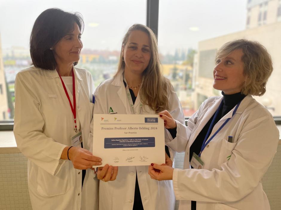 Aurora Ruiz, Berta Ruiz y Ana Navas