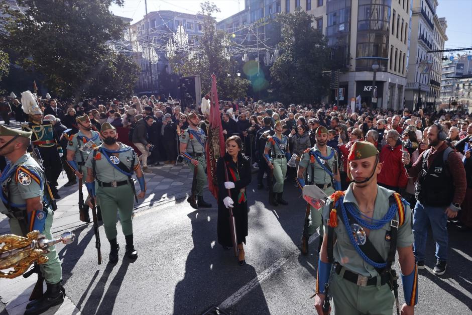 Numeroso público pudo disfrutar de la presencia de la Legión española