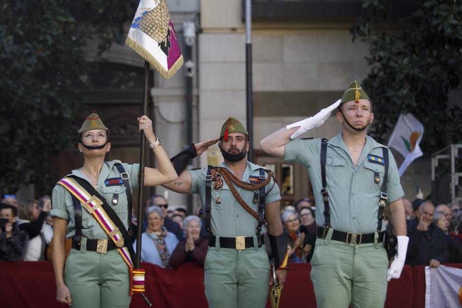 La Legión es parte esencial en la conmemoración de la caída de Granada