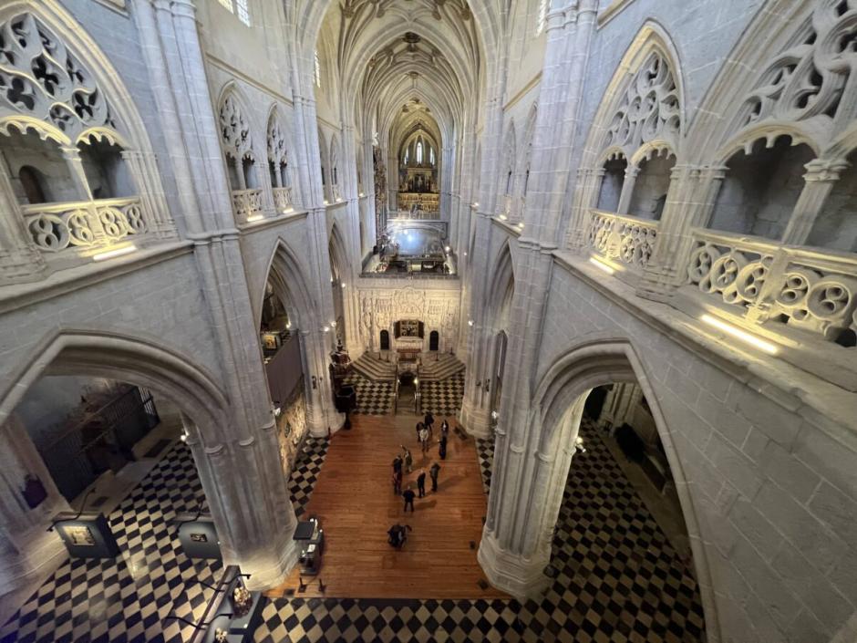 El magnífico interior de la catedral palentina