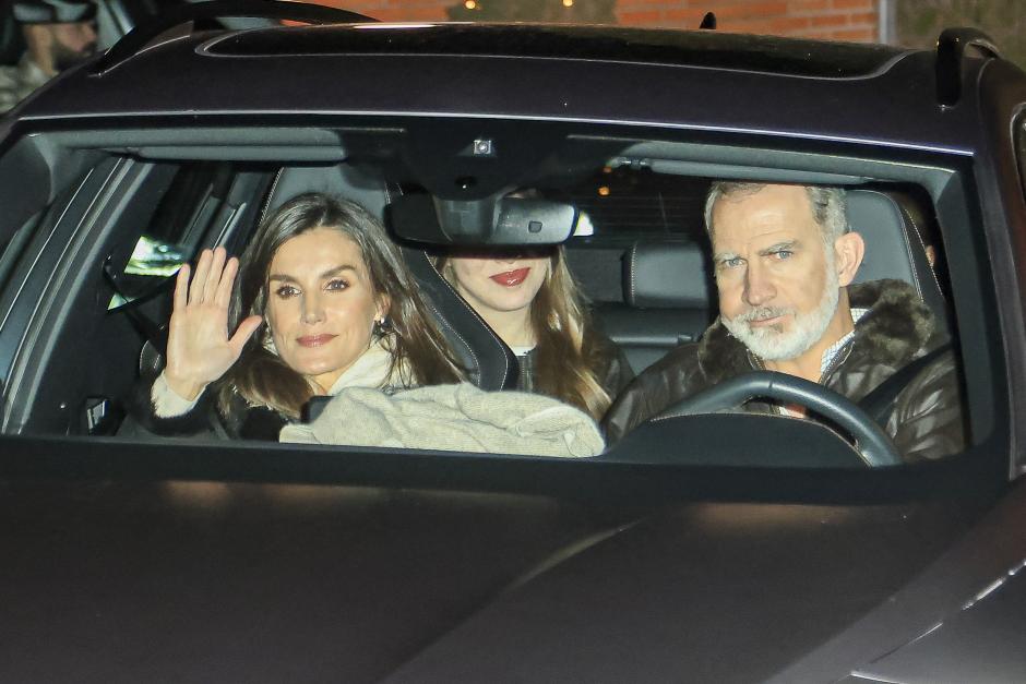 Los Reyes Felipe y Letizia, el 6 de enero